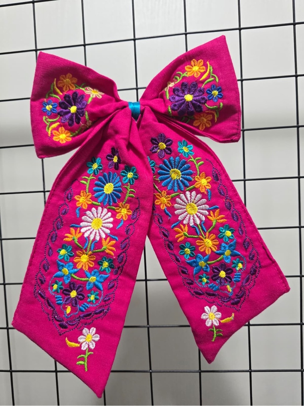 Embroidered Bow
